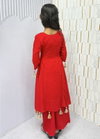 Morni Pure Soft Cotton Kids Wear Kurti With Palzo Wholesale Suppliers In Mumbai